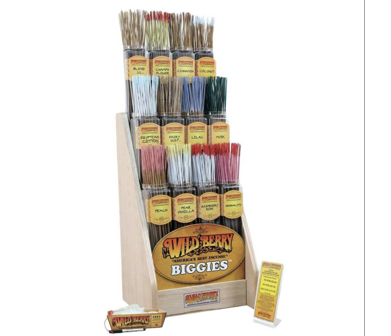 Incense Wild Berry Biggie 1.25 - 50ct Bundle