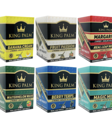 King Palm Cones Slim 2pk 2.99 - 20ct Display