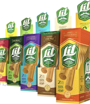 Lit Culture H Wraps 2pk 0.99 - 25ct Display