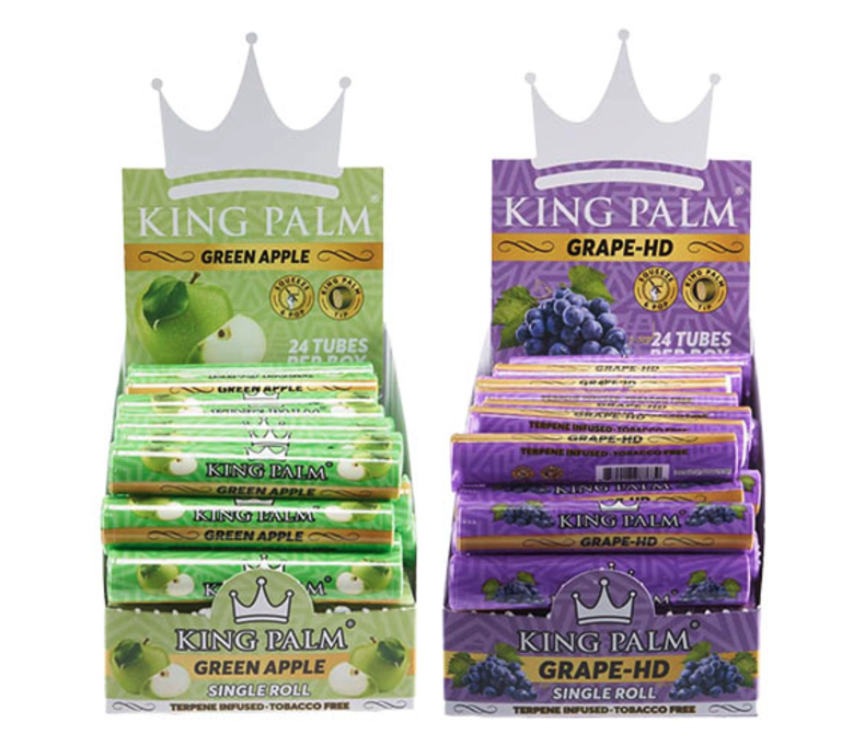King Palm Mini Roll w/ Tip 1.49 - 24ct Display
