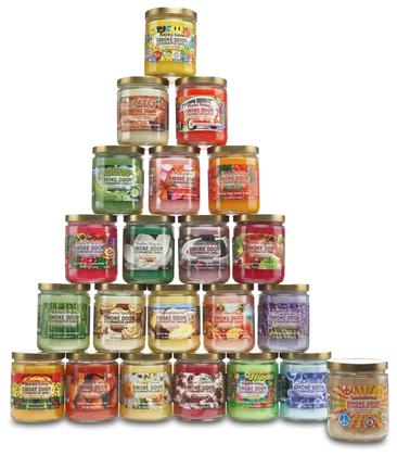 Smoke Odor Candles 13oz 8.99 - 12ct Display