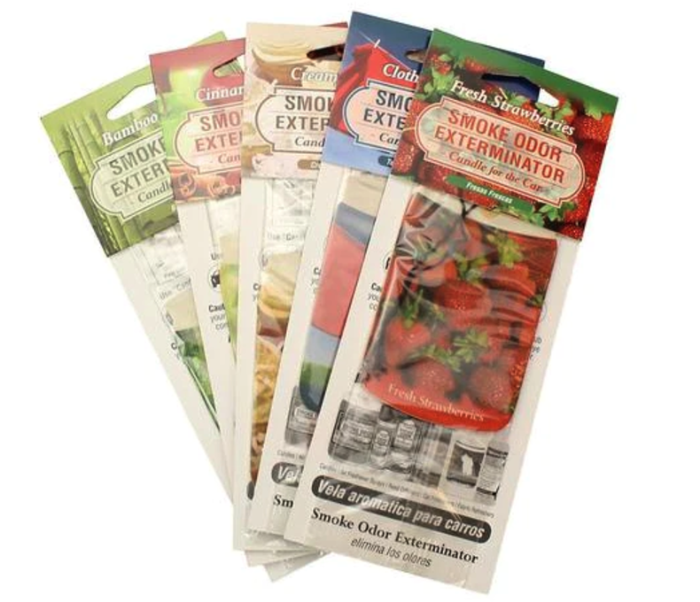Smoke Odor Car Air Freshener 2.99 - 12ct Display