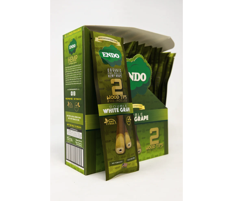 Endo H Wrap 2pk w/ Tips 1.99 - 15ct Display