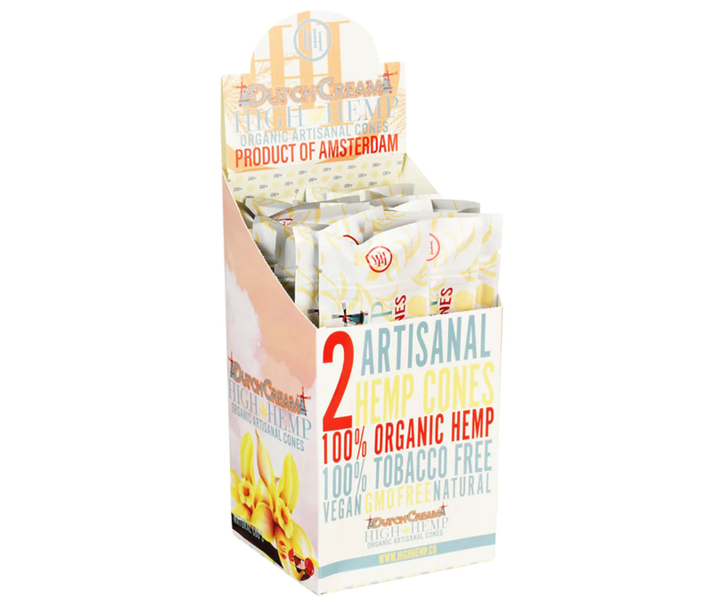 High Hemp Organic Cones 2ct 2.49 - 15ct Display