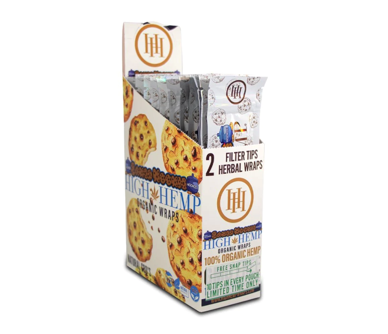 High Hemp Wraps 2ct 1.25 - 25ct Display