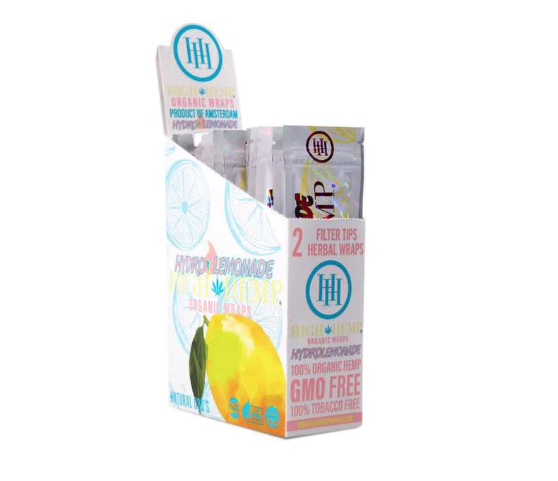 High Hemp Wraps 2ct 1.25 - 25ct Display