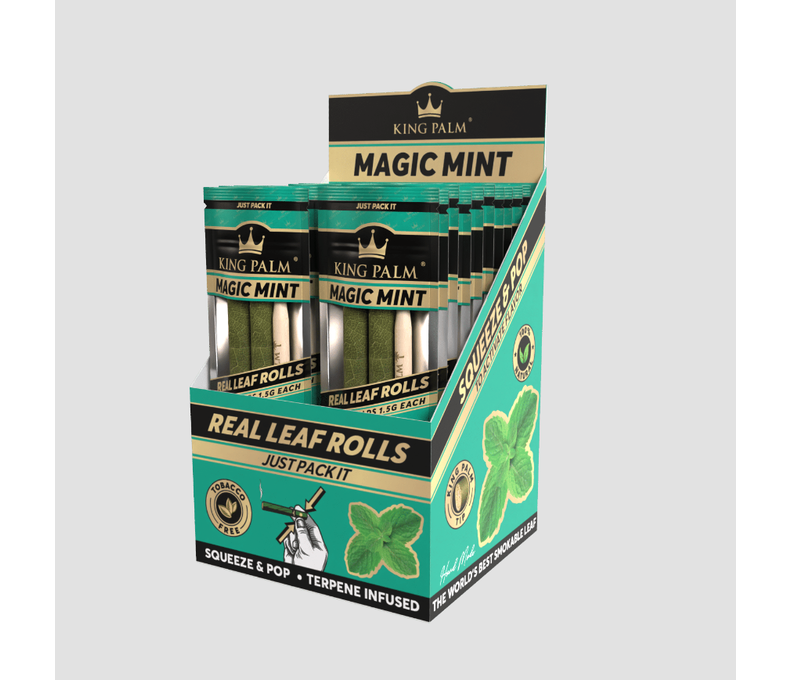 King Palm Cones Slim 2pk 2.99 - 20ct Display