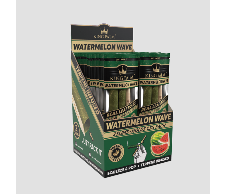 King Palm Cones Slim 2pk 2.99 - 20ct Display