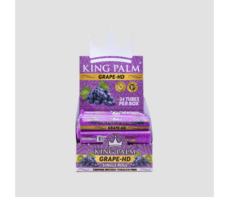 King Palm Mini Roll w/ Tip 1.49 - 24ct Display