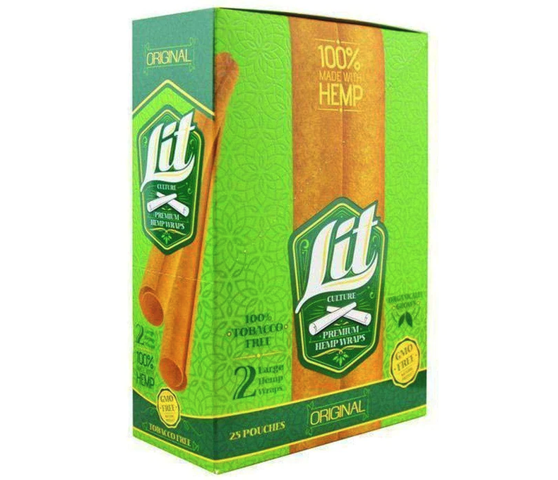 Lit Culture H Wraps 2pk 0.99 - 25ct Display