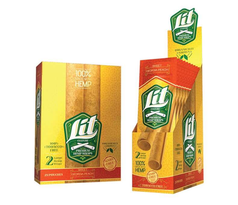 Lit Culture H Wraps 2pk 0.99 - 25ct Display