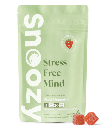 LE Snoozy Delta-9 Stress Gummies 20ct 32.99 *