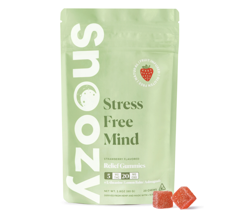LE Snoozy Delta-9 Stress Gummies 20ct 32.99 *