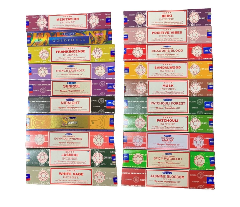 Incense Satya 15g 1.99 - 12ct Display