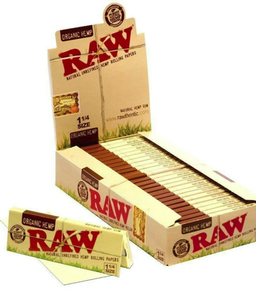 Raw Organic Papers 1.25 2.99 - 24ct Display