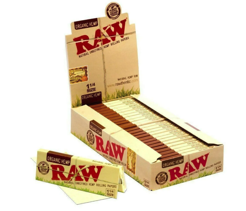 Raw Organic Papers 1.25 2.99 - 24ct Display