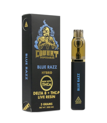 LE Covert Disposable D8 /THCP/THCA 3g 39.99 - 10ct Display