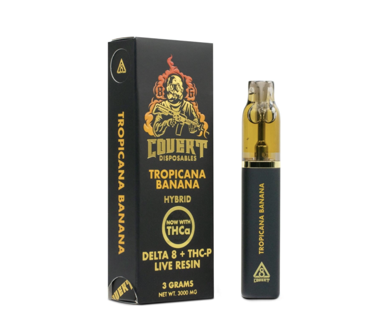 LE Covert Disposable D8 /THCP/THCA 3g 39.99 - 10ct Display