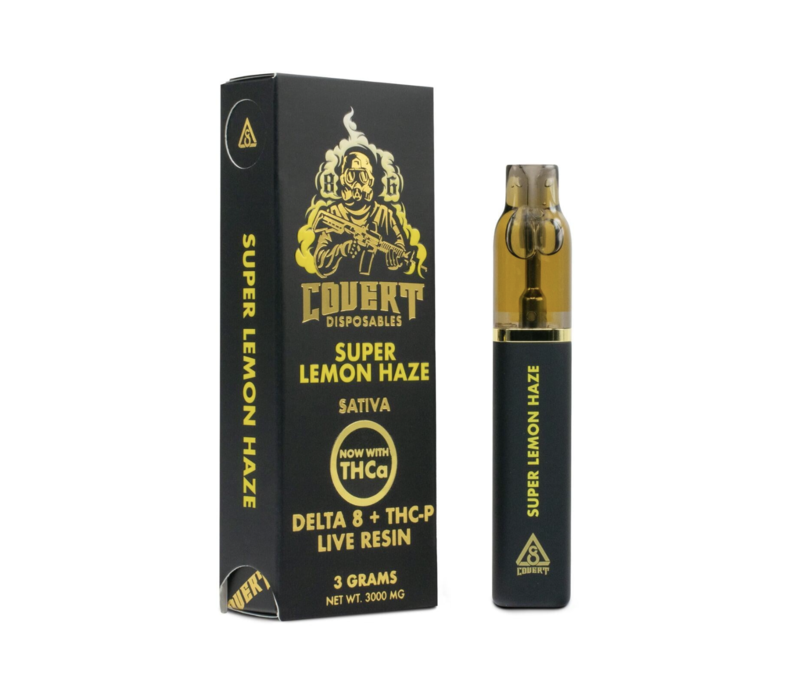 LE Covert Disposable D8 /THCP/THCA 3g 39.99 - 10ct Display