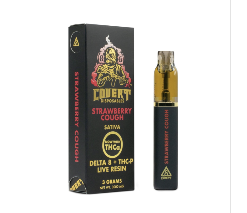 LE Covert Disposable D8 /THCP/THCA 3g 39.99 - 10ct Display
