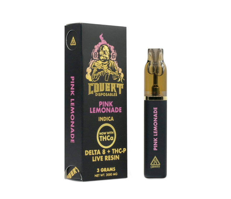LE Covert Disposable D8 /THCP/THCA 3g 39.99 - 10ct Display