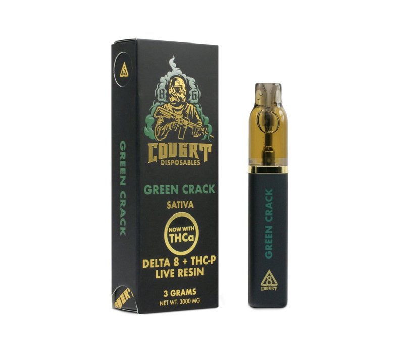 LE Covert Disposable D8 /THCP/THCA 3g 39.99 - 10ct Display