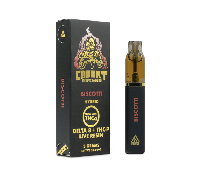 LE Covert Disposable D8 /THCP/THCA 3g 39.99 - 10ct Display