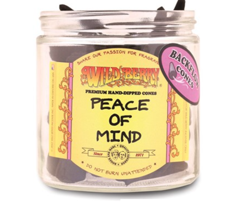 Incense Wild Berry Backflow Cone 0.45 - 25ct Display