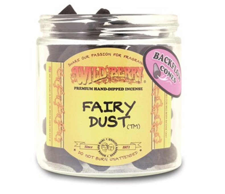 Incense Wild Berry Backflow Cone 0.45 - 25ct Display
