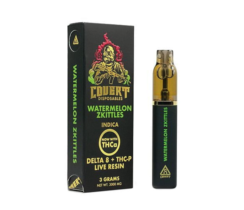 LE Covert Disposable D8 /THCP/THCA 3g 39.99 - 10ct Display