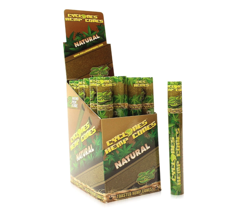 Cyclones Hemp Cones 2ct 0.99 - 24ct Display
