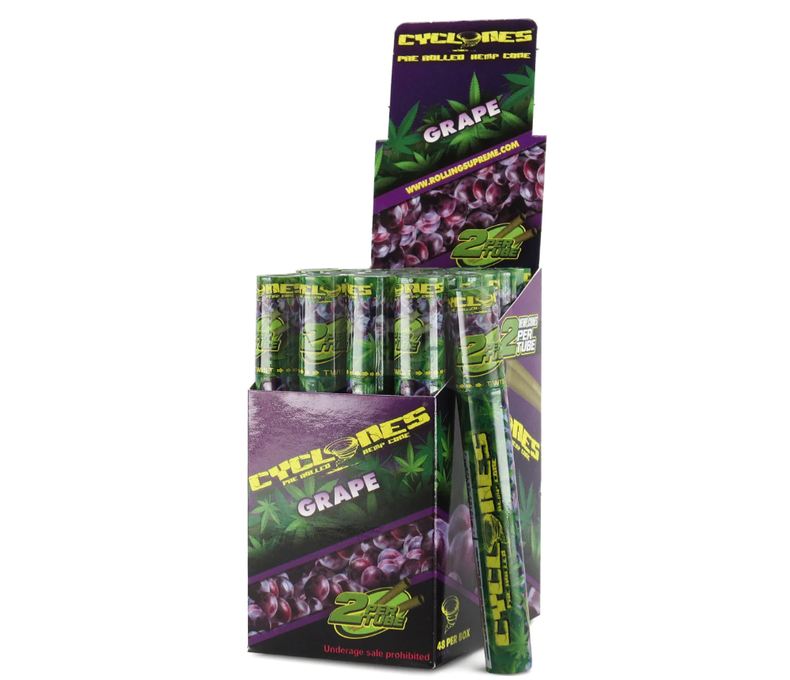 Cyclones Hemp Cones 2ct 0.99 - 24ct Display