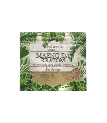 CM Remarkable Herbs Powder White Maeng Da 1oz 4.99