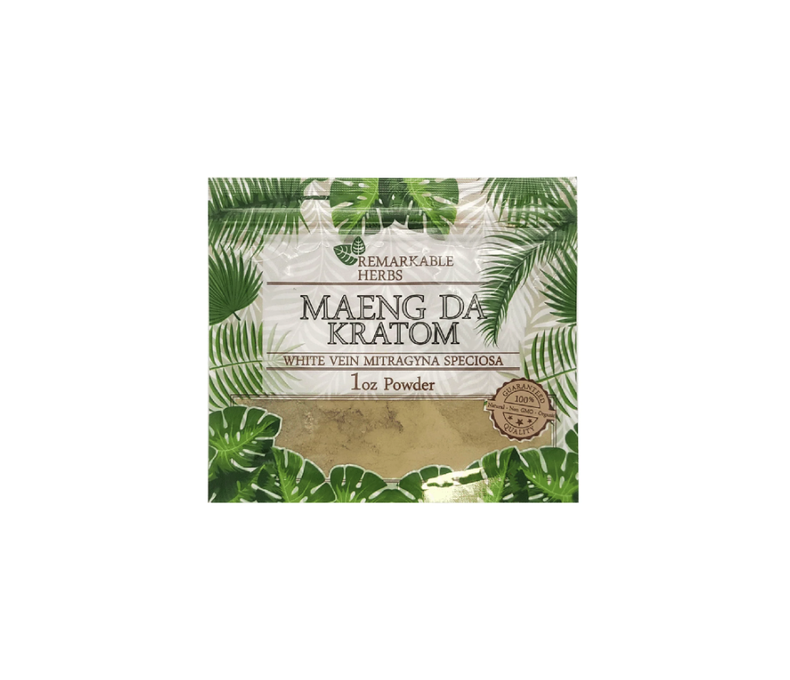 CM Remarkable Herbs Powder White Maeng Da 1oz 4.99