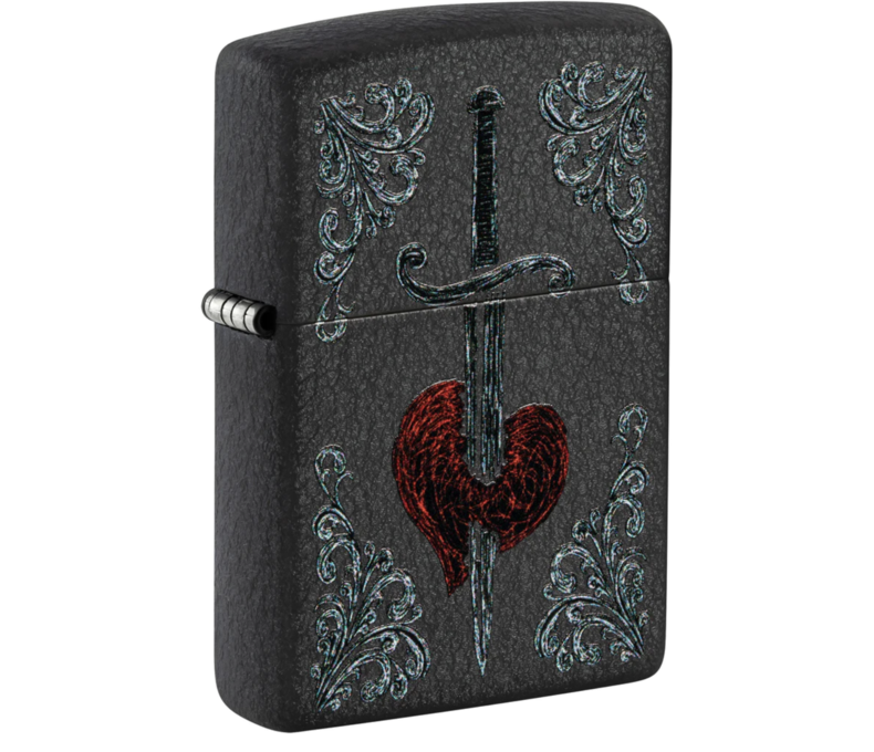 Zippo 31.95 - Heart Dagger Tattoo