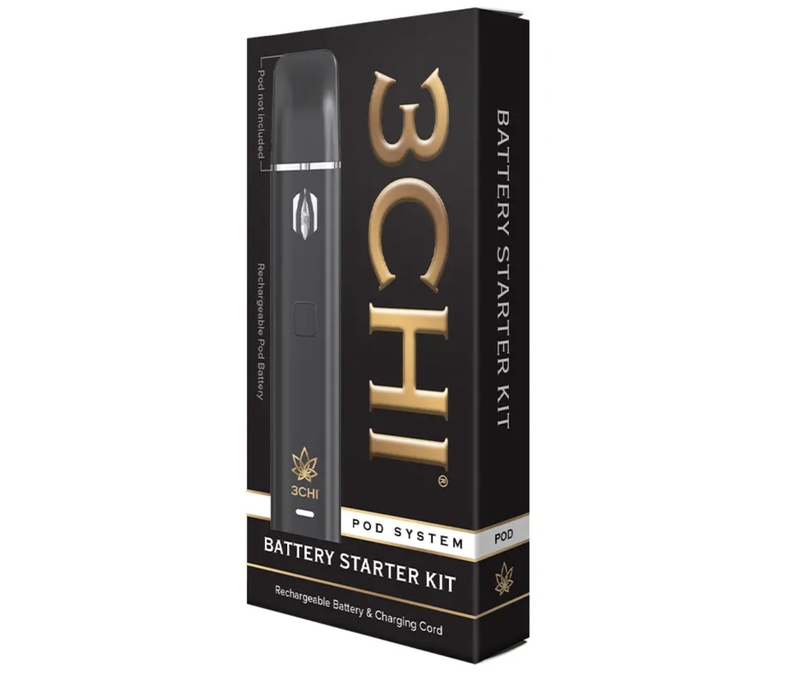 Battery 3Chi Pod Kit 0.99 - 10ct Display