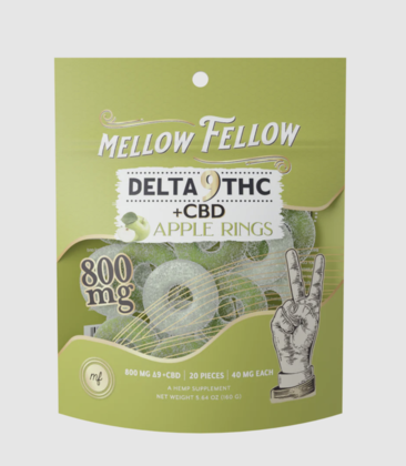 LE Mellow Fellow D9 Gummies 20ct 29.99 - 6ct Display *