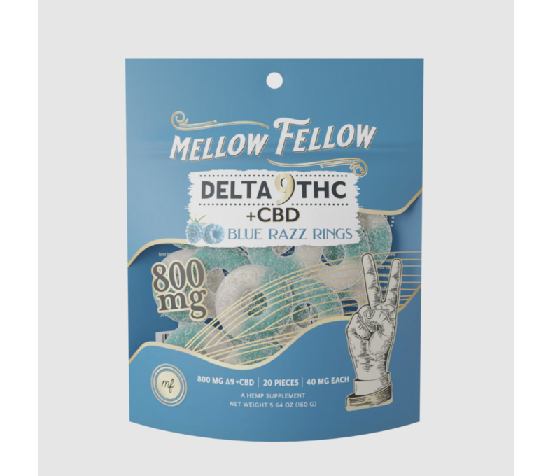 LE Mellow Fellow D9 Gummies 20ct 29.99 - 6ct Display *
