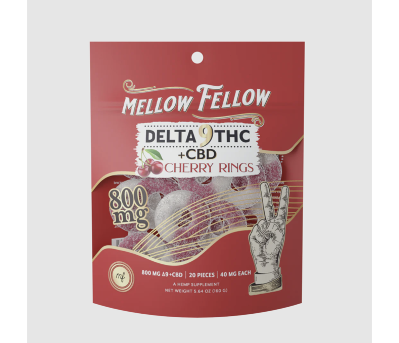 LE Mellow Fellow D9 Gummies 20ct 29.99 - 6ct Display *