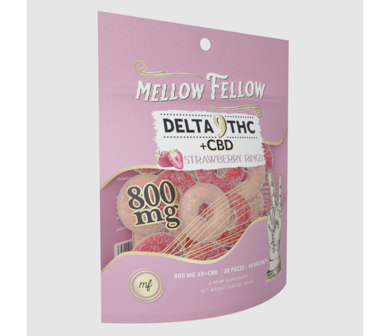LE Mellow Fellow D9 Gummies 20ct 29.99 - 6ct Display *