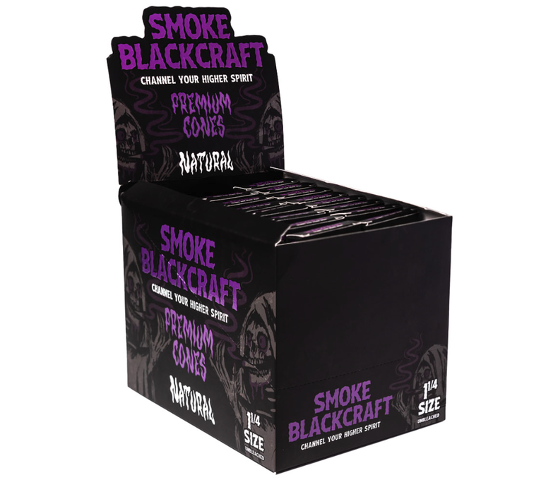 BlackCraft Cones 1.25 6pk 2.99 - 24ct Display