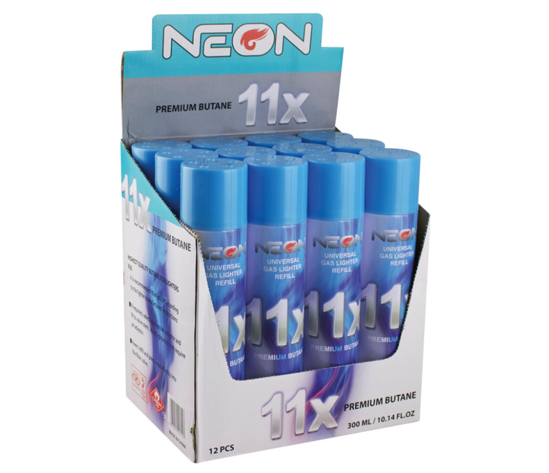 Butane Neon 11x 300mL 6.99 - 12ct Display