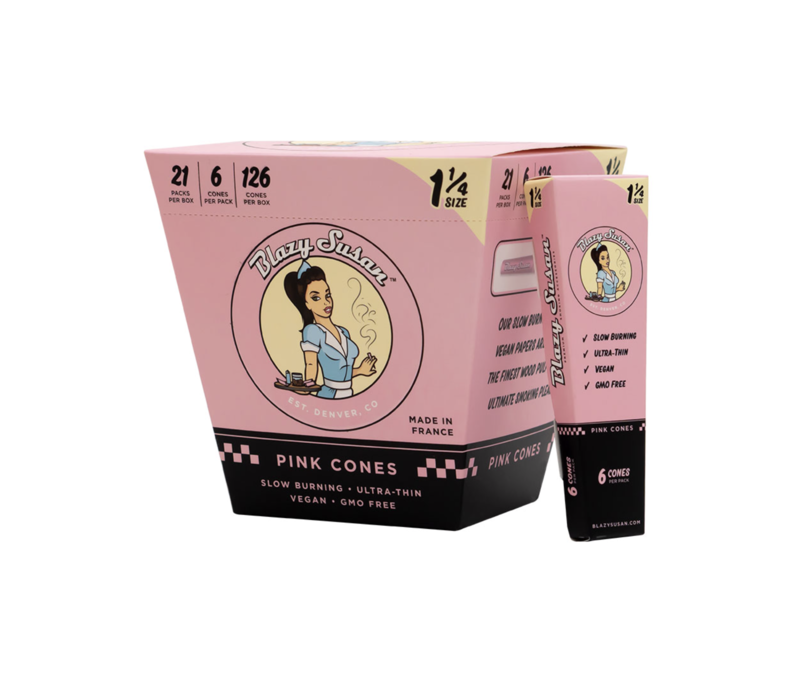 Blazy Susan Cones 1.25 6pk 4.99 - 21ct Display