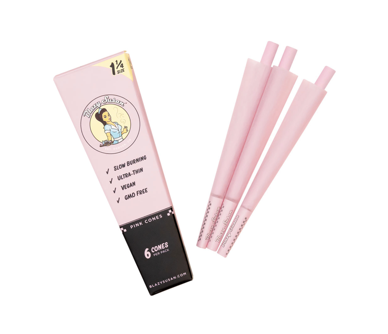 Blazy Susan Cones 1.25 6pk 4.99 - 21ct Display