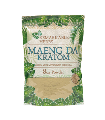 CM Remarkable Herbs Powder Green Maeng Da 8oz 28.99