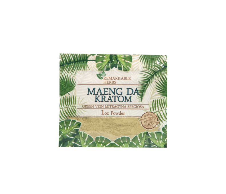 CM Remarkable Herbs Powder Green Maeng Da 1oz 4.99