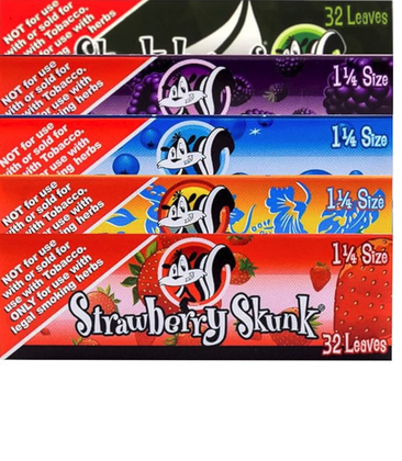 Skunk Brand Papers 1.25 1.99 - 24ct Display