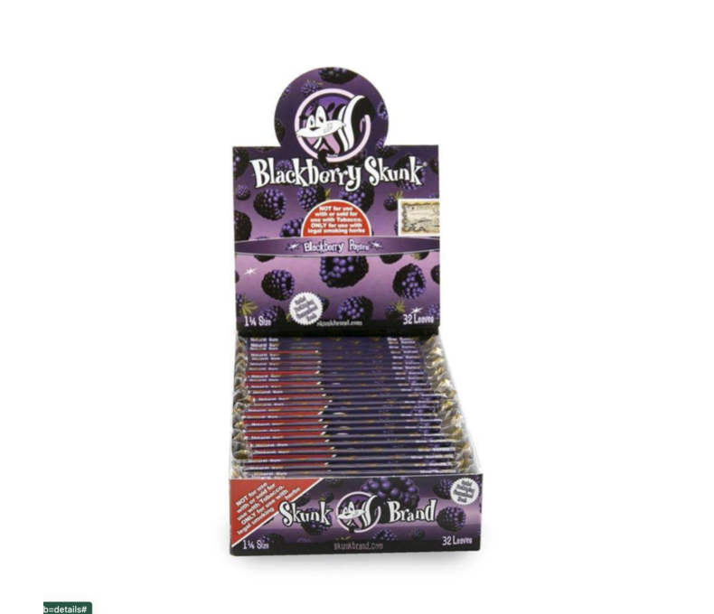 Skunk Brand Papers 1.25 1.99 - 24ct Display
