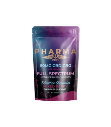 LE Pharma Slumber CBD CBG Gummies 30ct 27.99 *
