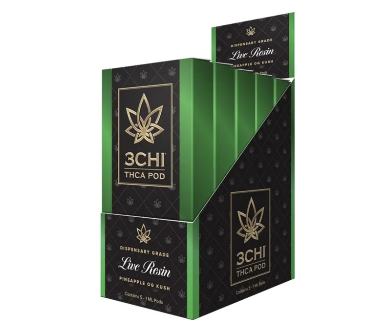 LE 3Chi THCA Pod 1g 49.99 - 5ct Display *